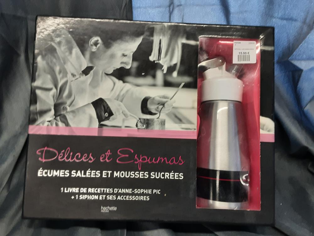 Siphon + Accessoires