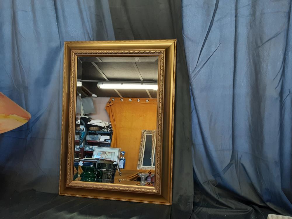 MIROIR CADRE DORÉ