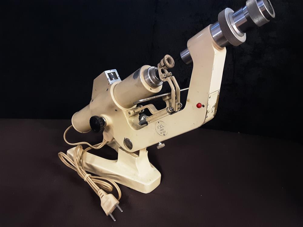 MICROSCOPE FRONTOFOCOMETRE DE COLLECTION EN METAL