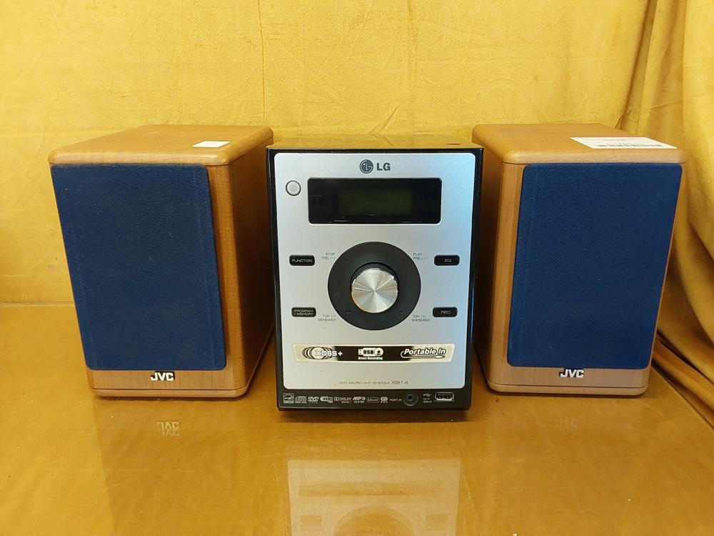 CHAINE HIFI COMPACT JVC AVEC 2 HP