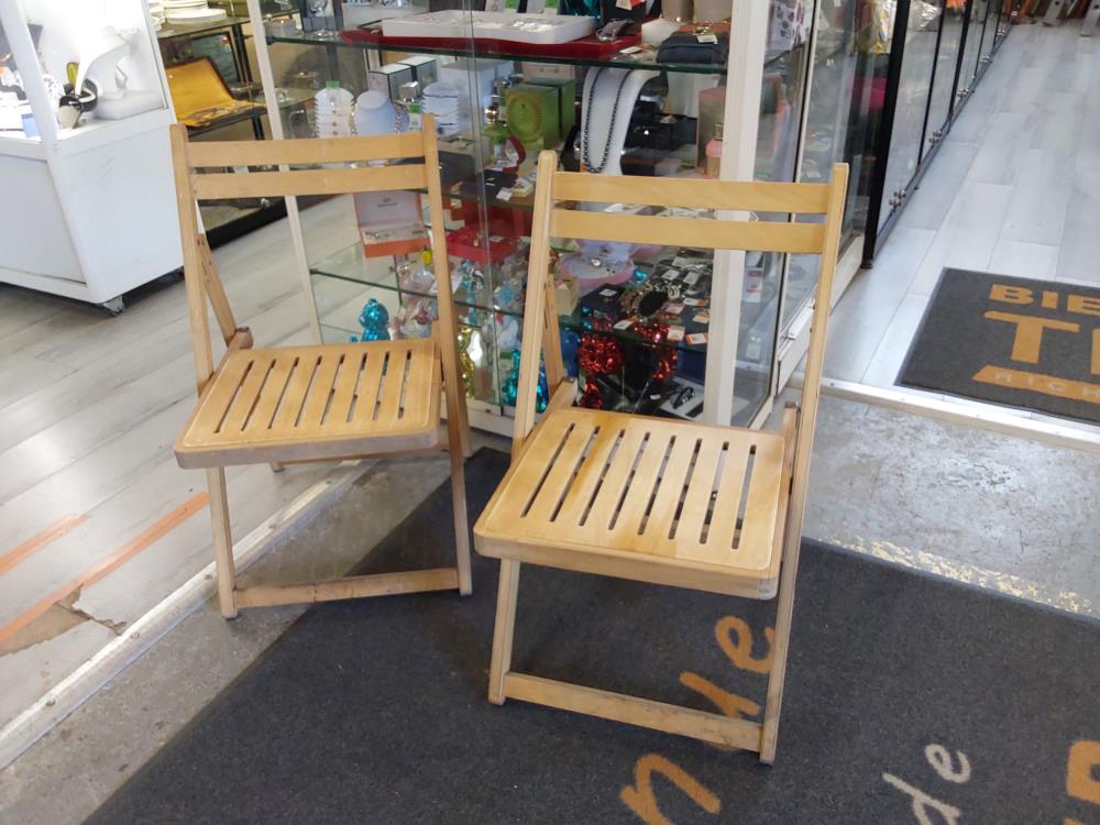Chaise En Bois Pliante