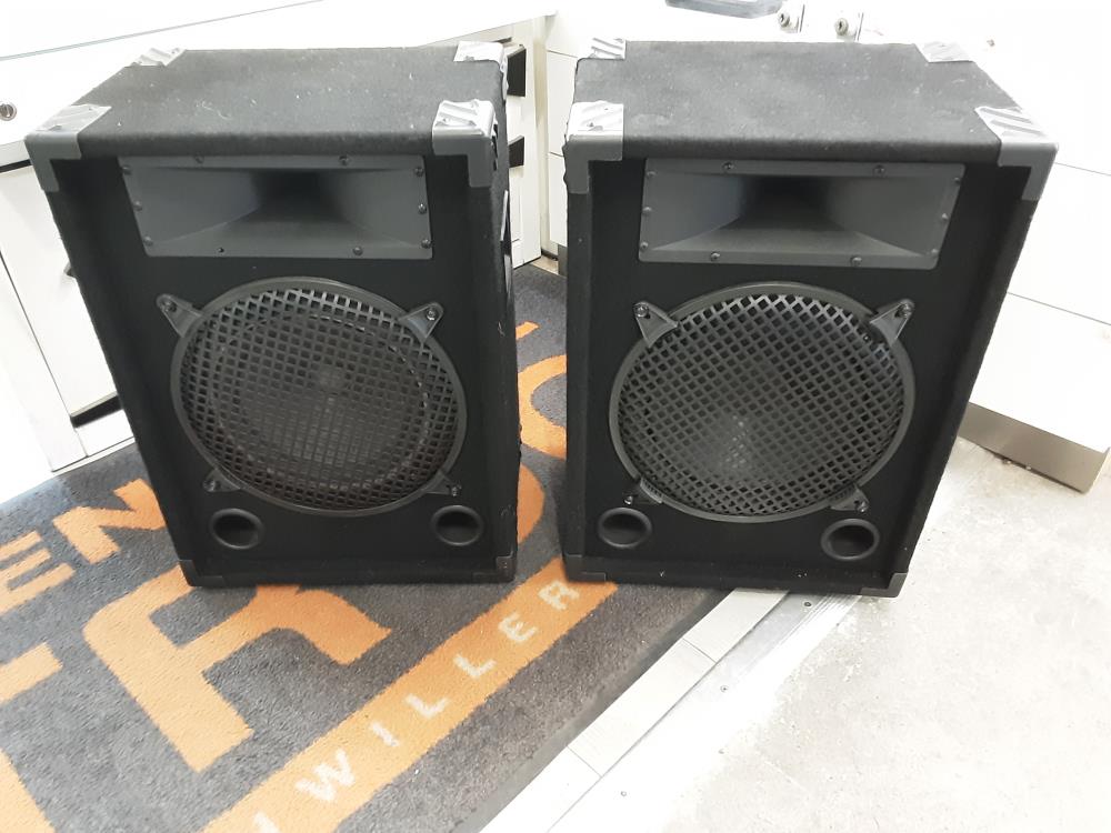 PAIRE DE HAUT PARLEURS TECHNYSOUND TS300 300W