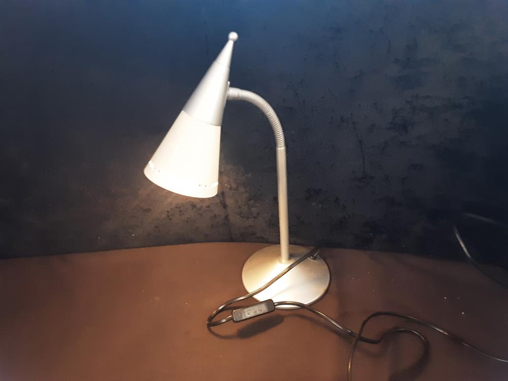 LAMPE DE BUREAU GRISE PM