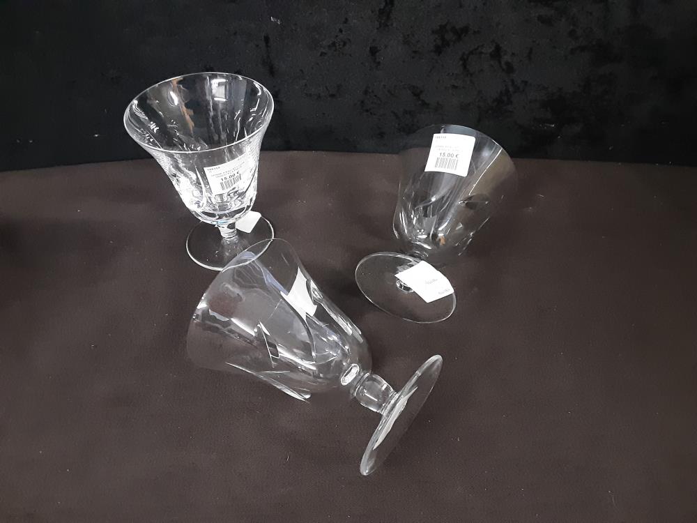 VERRE A EAU ST LOUIS VENDU A LA PIECE