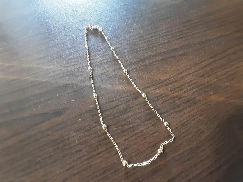 Collier Ras Du Cou Boules Dorées