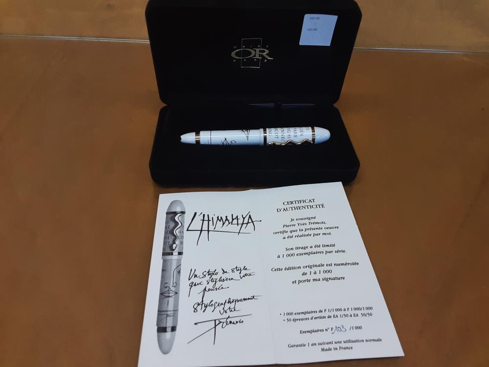 Stylo Plume Collection Tremois Modéle L'himalaya