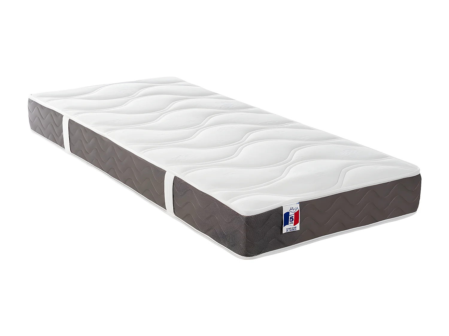 MATELAS DE RELAXATION 90X200CM - 100% LATEX 5 ZONES (1191144/45-87029) 2ÈME CHOIX