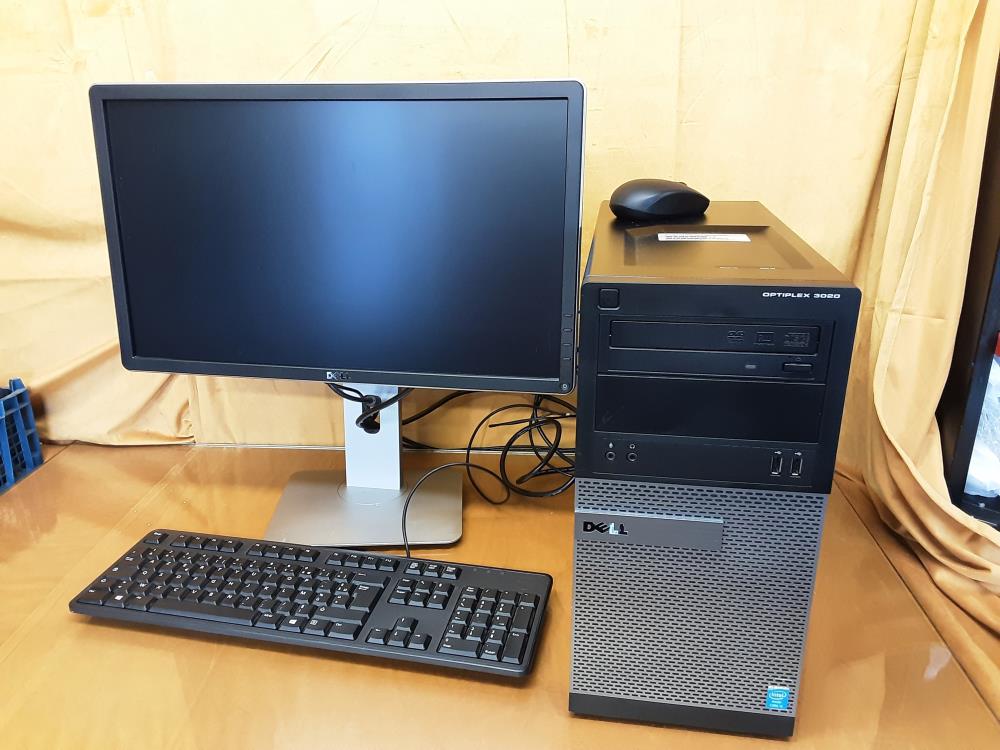 ORDINATEUR DELL OPTIPLEX 3020 INTEL I5 AVEC ECRAN 21 POUCES CLAVIER SOURIS 