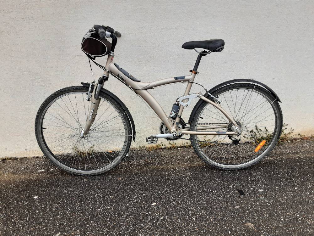 VTC BTWIN 7 COULEUR TAUPE