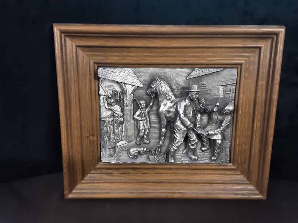 TABLEAU ETAIN MARECHAL FERRANT CADRE BOIS