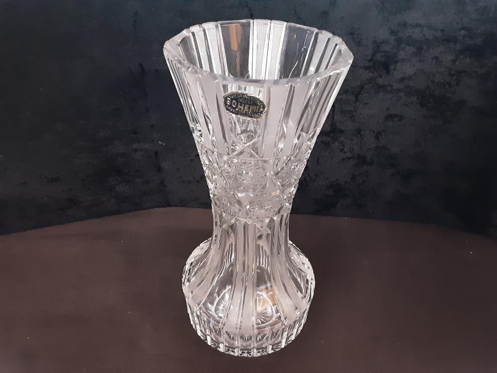 VASE CRISTAL H.30CM