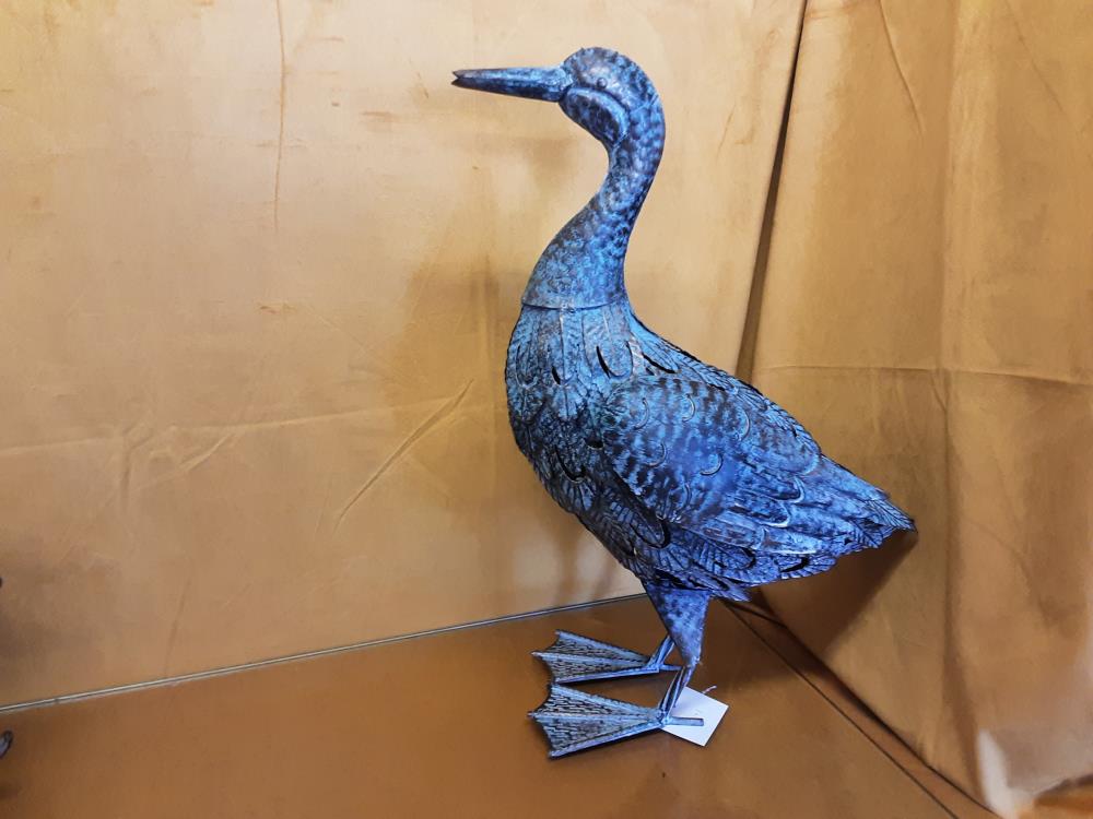 CANARD EN METAL VERT (XW-37)