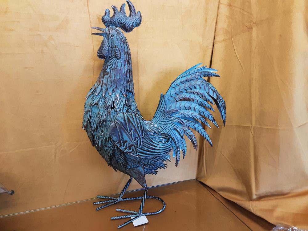 COQ EN METAL VERT GM (XW-36)