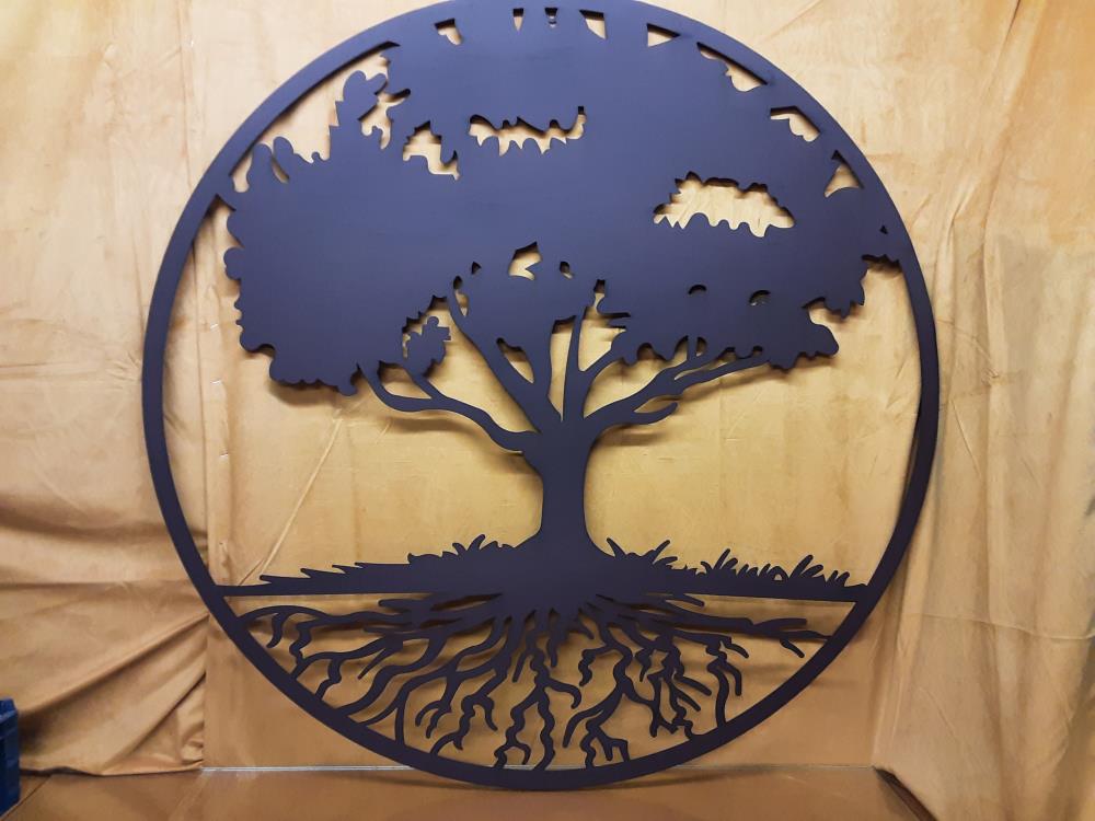 DÉCORATION MURALE MÉTAL ARBRE DE VIE TGM (DZ-160)