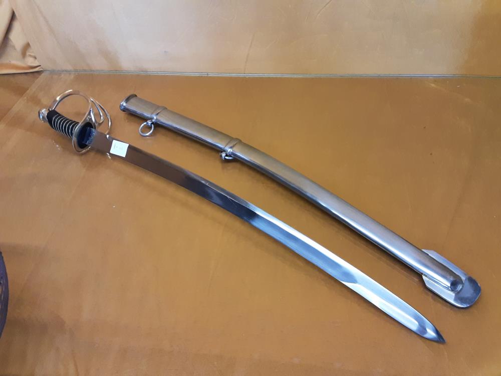 ÉPÉE AVEC FOURREAU MANCHE NOIR (SLK-6)