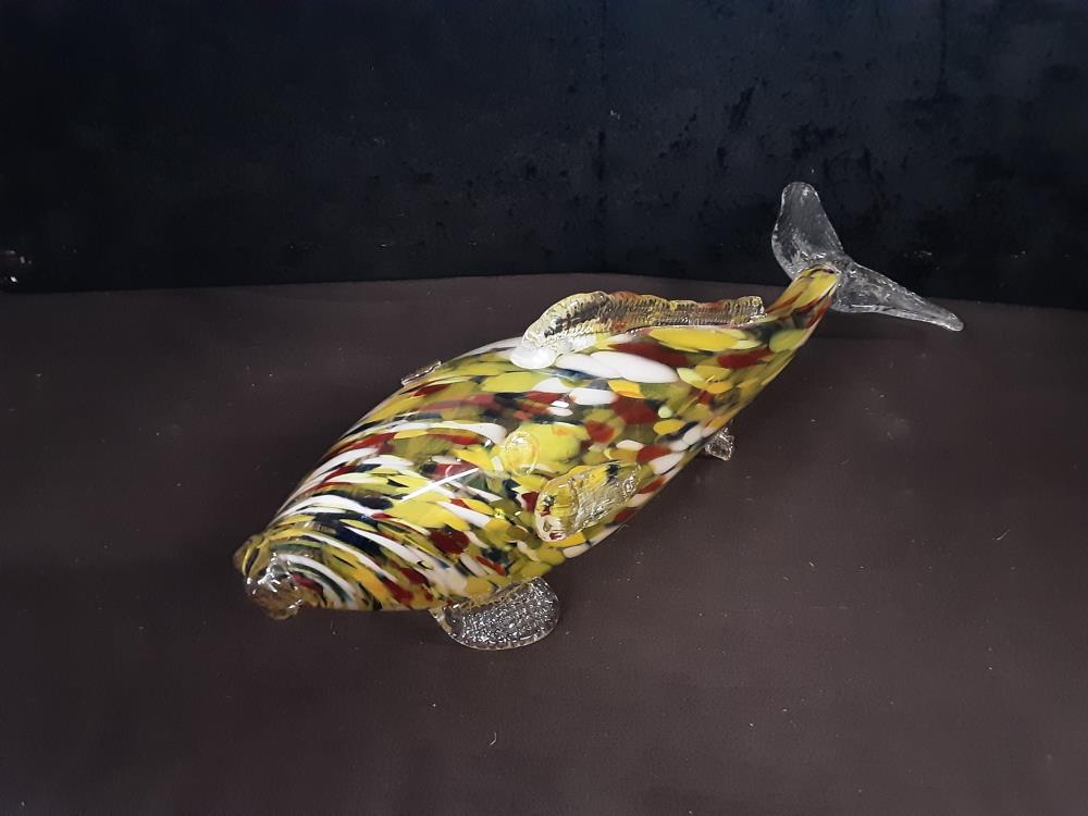 POISSON MULTICOLORE MURANO