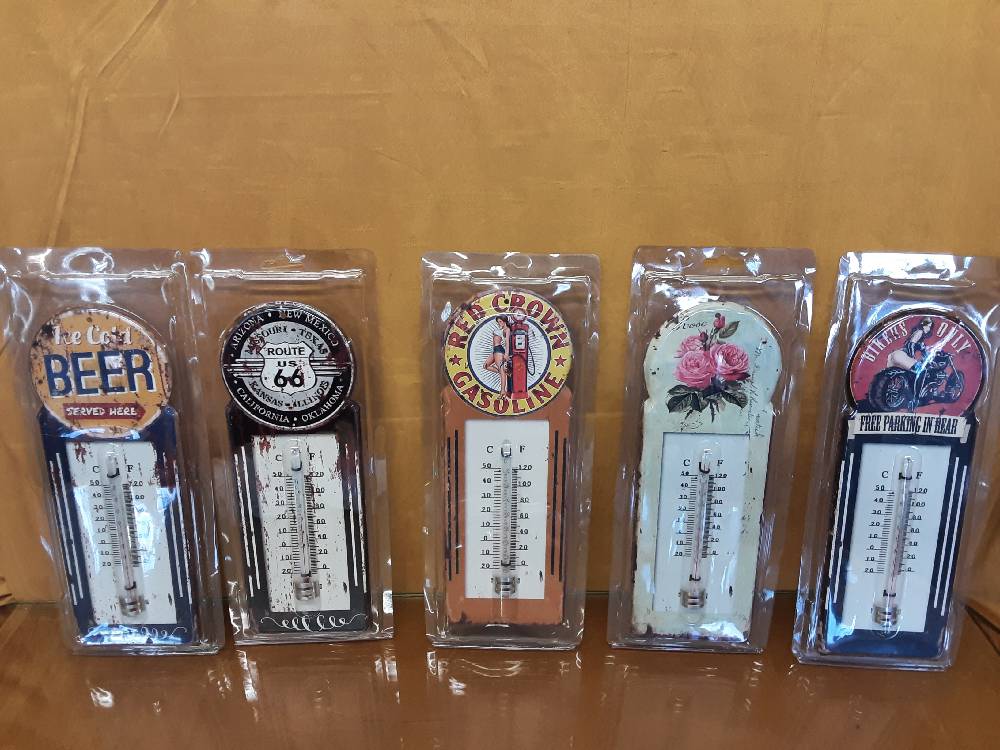 THERMOMÈTRE MÉTAL - DIFFÉRENTS MODÈLES 