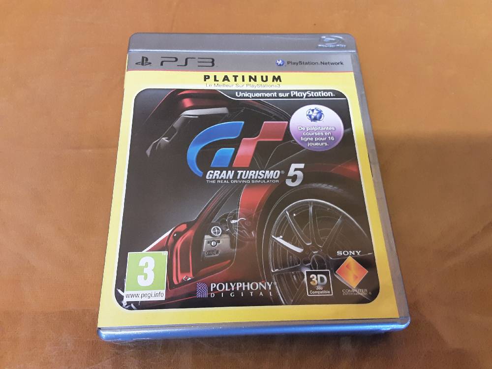 JEU PS3 "GRAN TURISMO 5 PLATINIUM"