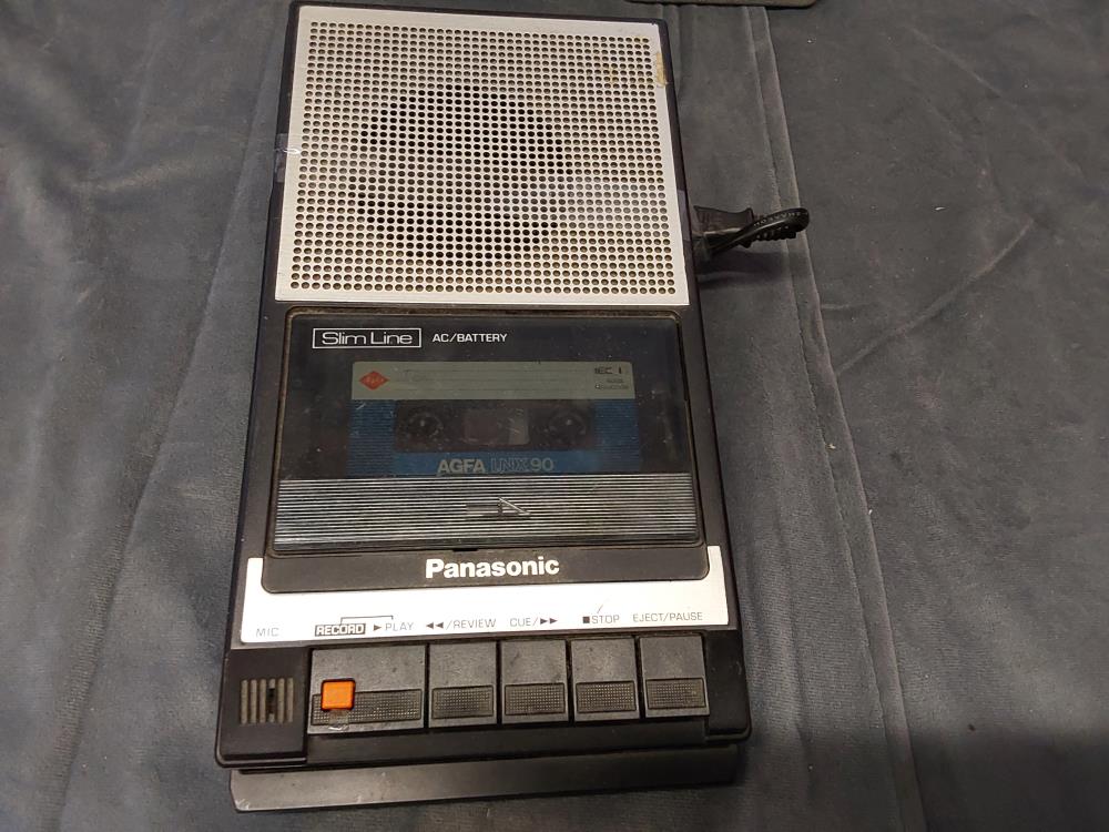 LECTEUR DE CASSETES TEST OK PANASONIC