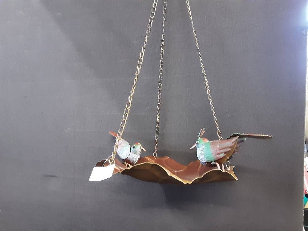 ABREUVOIRE METAL 2 OISEAUX A SUSPENDRE YAA-339Y1202