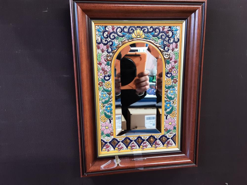 MIROIR ANDALOU CADRE BOIS