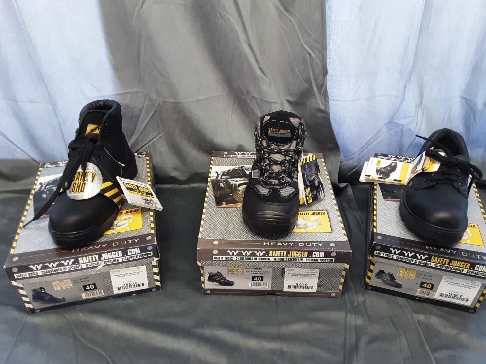 CHAUSSURES DE SECURITE JAMAIS UTILISEE P.40