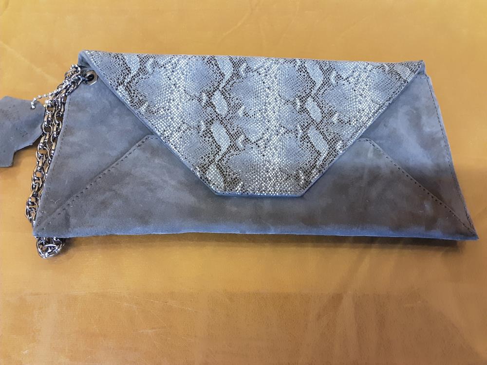 POCHETTE GRISE MINELLI