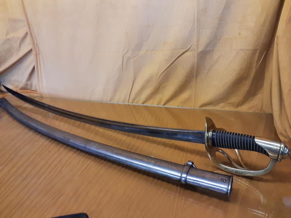 SABRE TROUPE CAVALERIE LEGERE CHATELLERAULT 1822