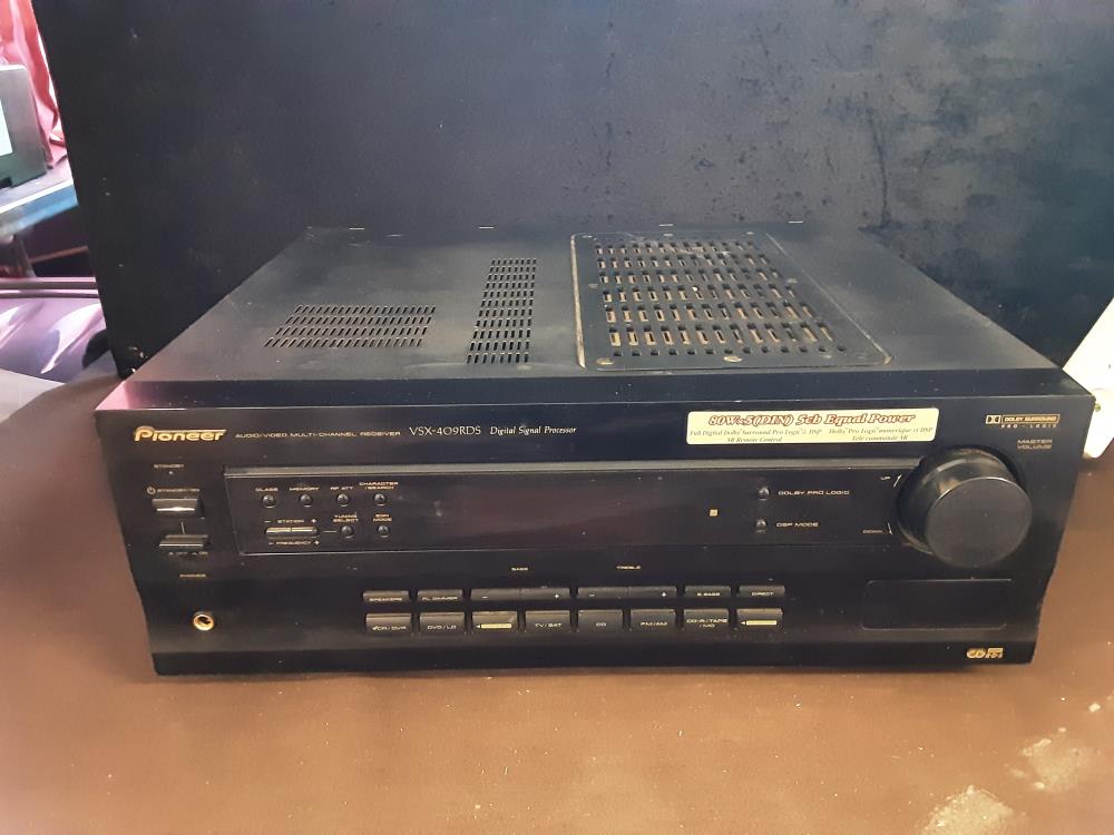 AMPLI PIONEER HOME CINEMA VSX 409RDS SANS TC