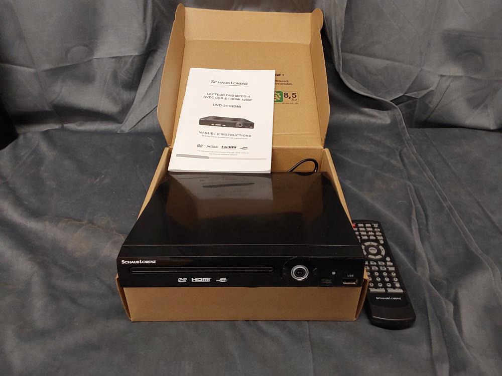 LECTEUR DVD HDMI USB SCHAUB LORENZ