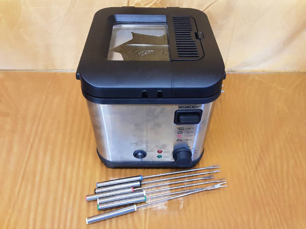 FRITEUSE ET FONDUE 2EN1 SILVERCREST