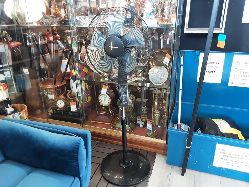VENTILATEUR SUR PIED THOMSON NOIR
