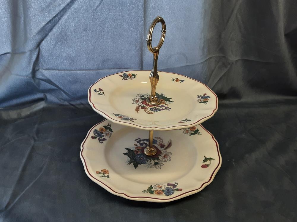 PLAT A GATEAUX 2 ÉTAGES SARREGUEMINES