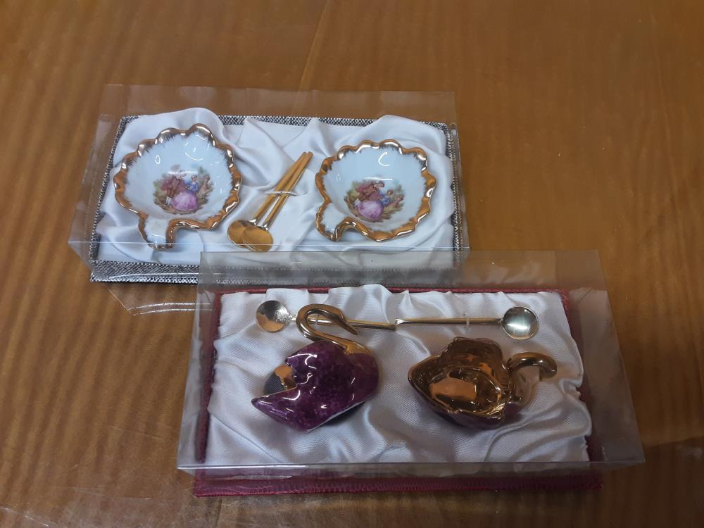 SEL ET POIVRE PORCELAINE DE LIMOGES 