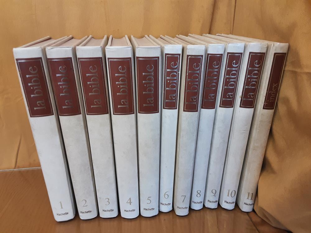 Lot De 11 Volumes Tgm La Bible