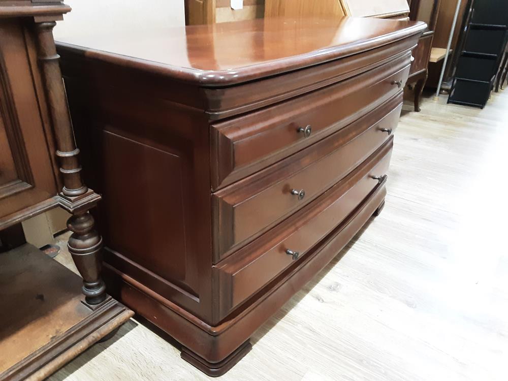 COMMODE 4 TIROIRS MERISIER