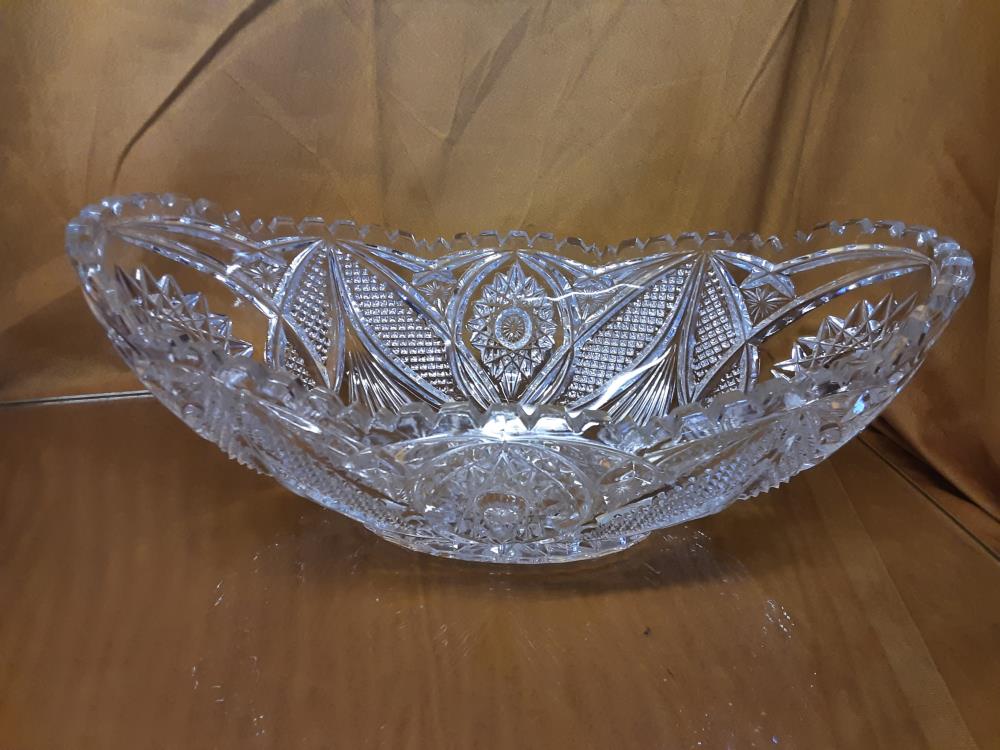 COUPE A FRUITS EN CRISTAL