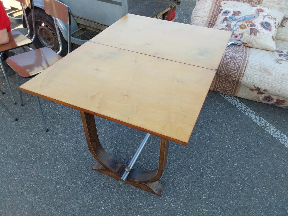 Table Pliable Style Art Deco
