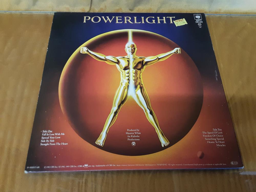 VINYLE 33T POWERLIGHT EARTH WIND & FIRE