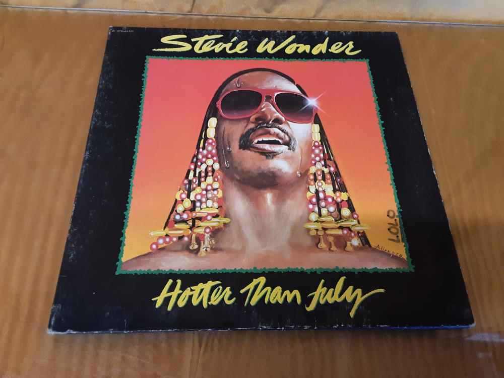 Vinyle 33T Stevie Wonder Hotter Than July