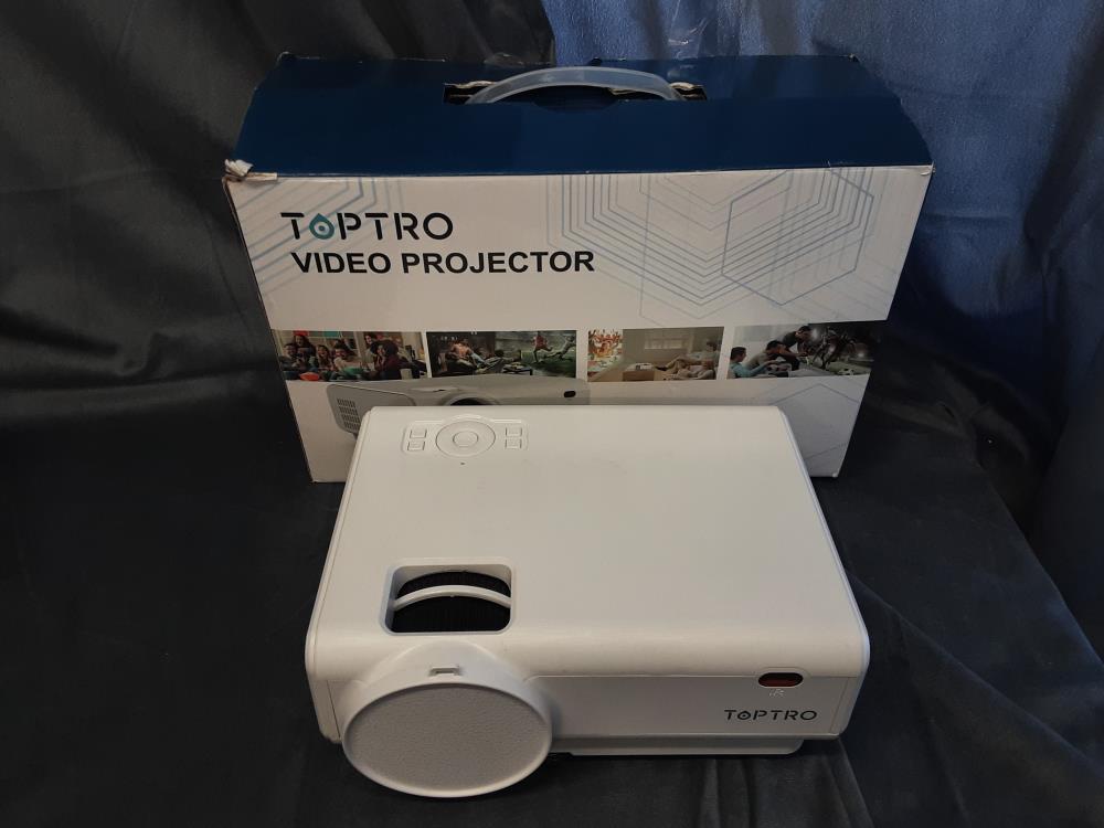 Video Projecteur Toptro Avec Support Et Telecommande