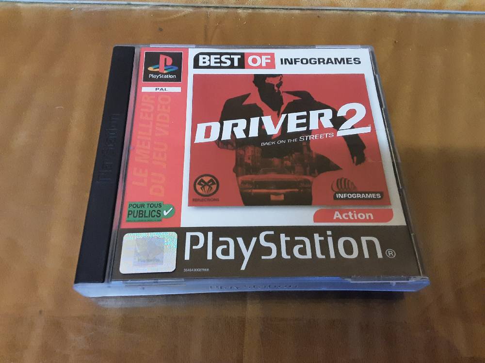 Jeu Ps1 "Driver 2 Best Of"