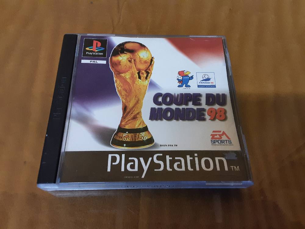 Jeu Ps1 "Coupe Du Monde 98"