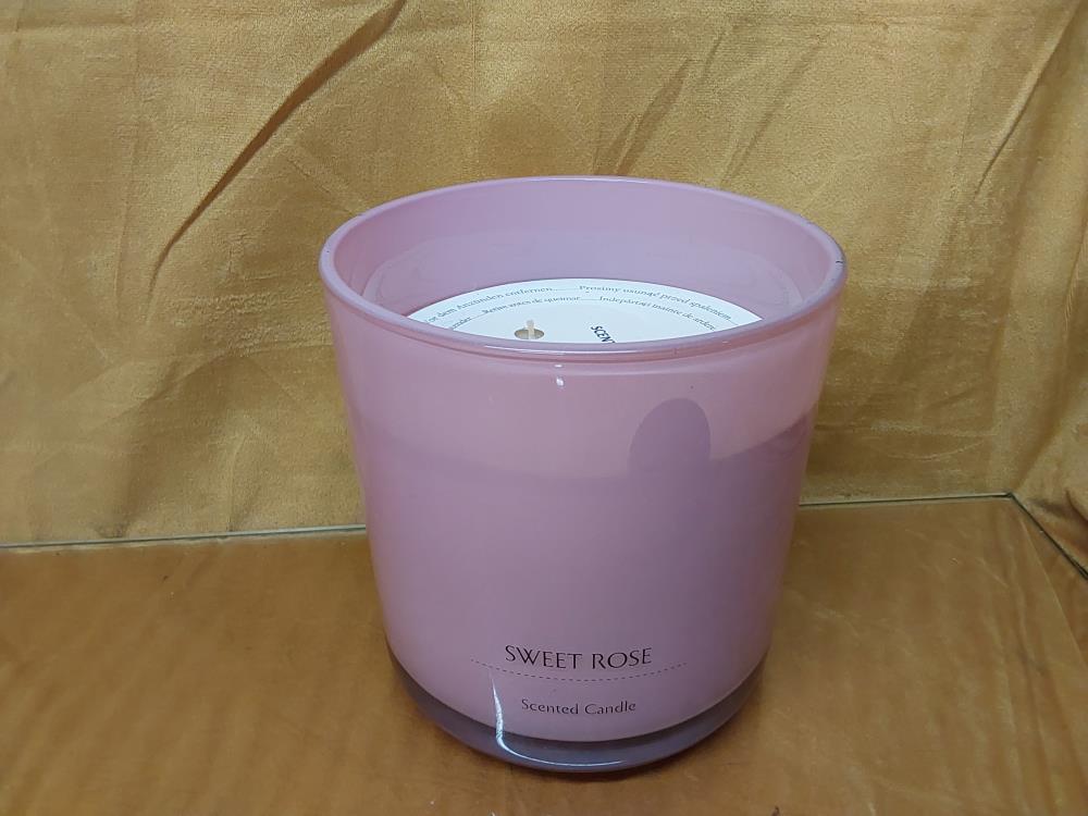 BOUGIE PARFUMÉE TGM ROSE 