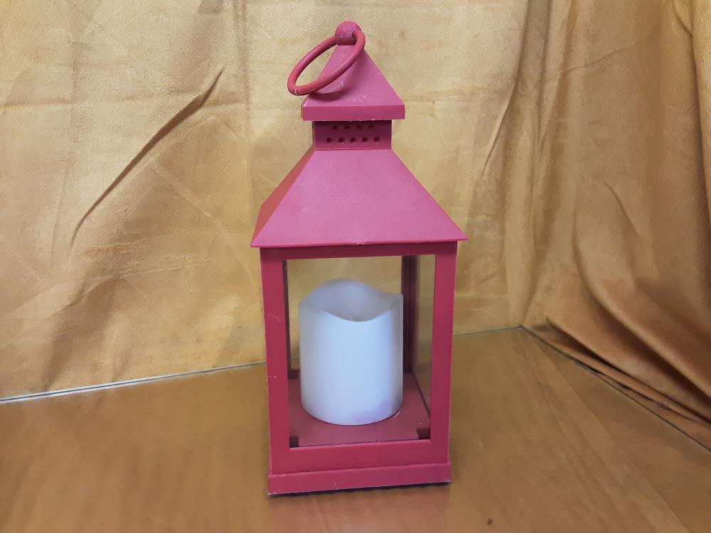 LANTERNE ROUGE PLASTIQUE 