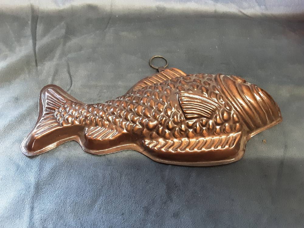 MOULE CUIVRE FORME DE POISSON