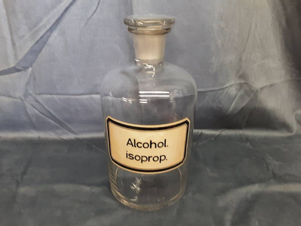FLACON A ALCOOL GM EN VERRE
