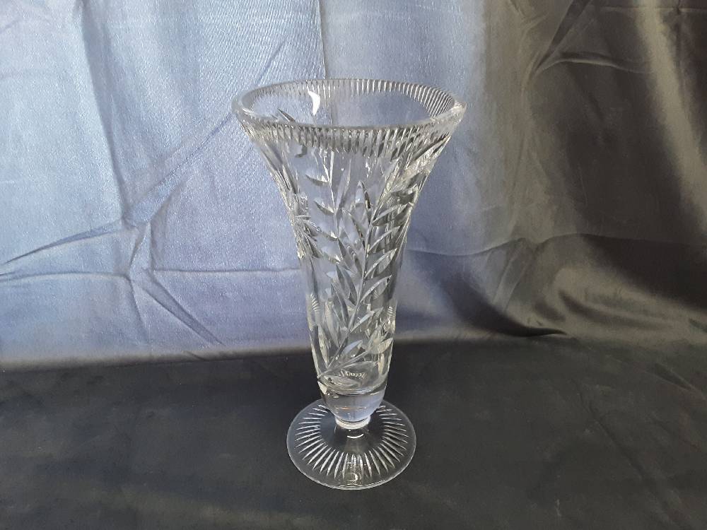 VASE ÉVASÉ CRISTAL H.30CM 