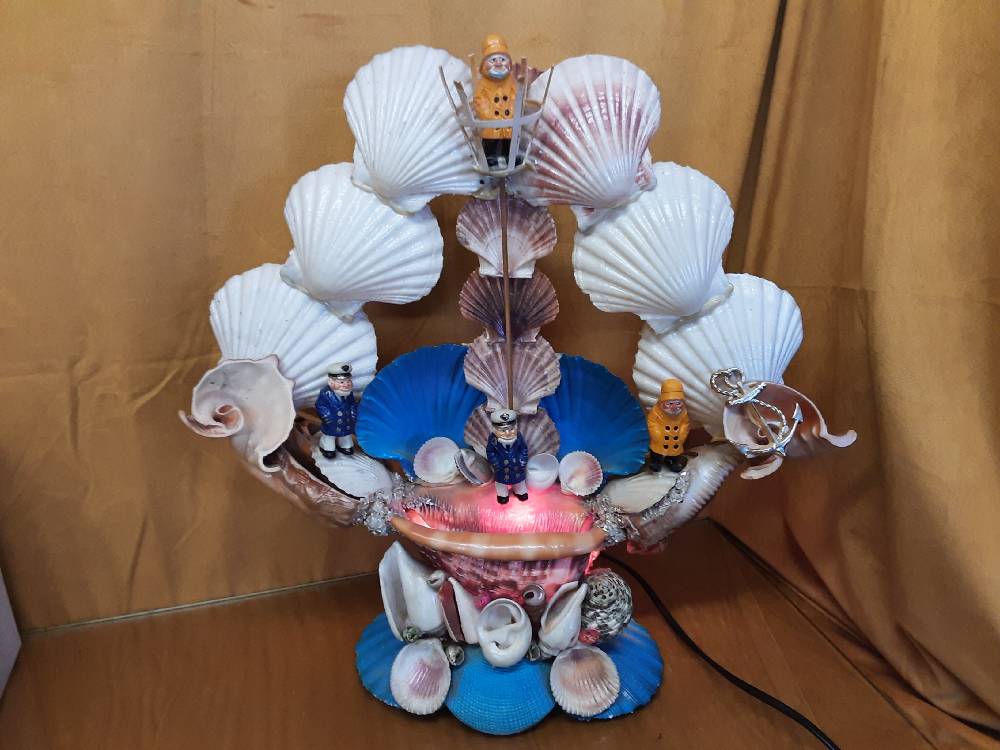 LAMPE COQUILLAGE GM
