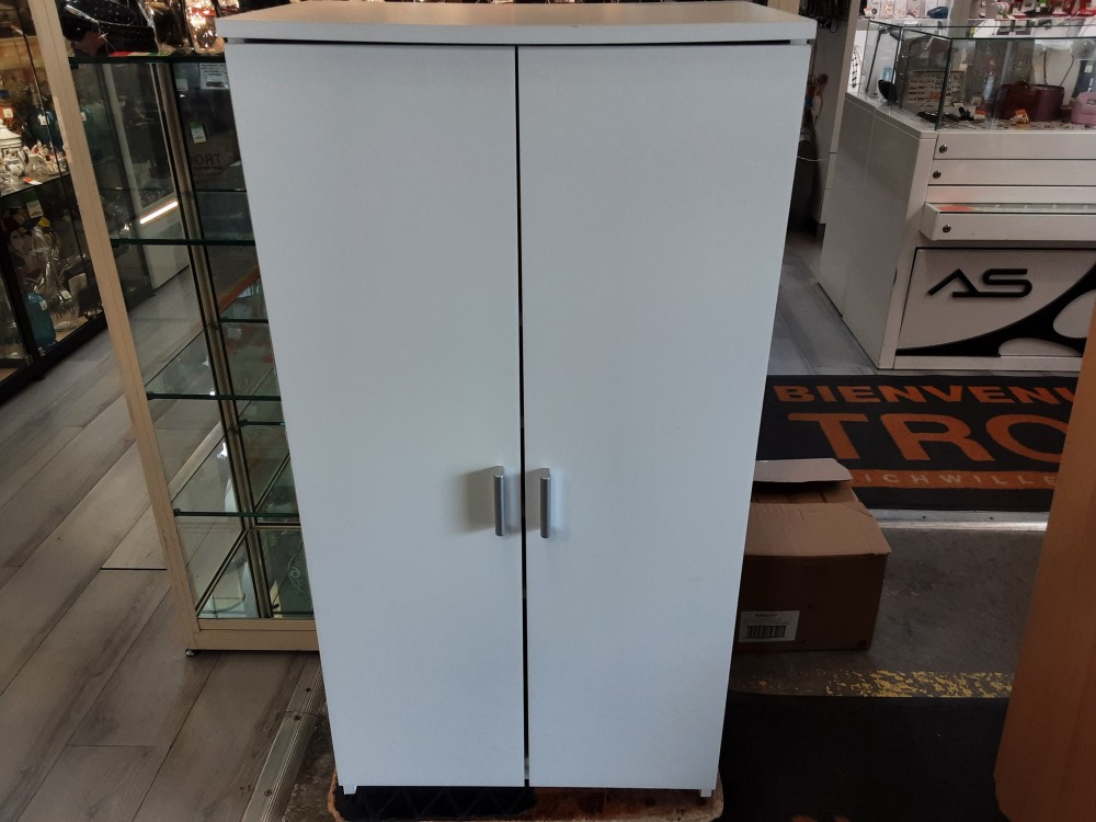 MEUBLE BLANC 2 PORTES